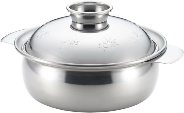 ヨシカワ（yoshikawa） 土鍋風 ステンレス鍋 もみじ 17cm 日本製 SJ1857 thumbnail 2