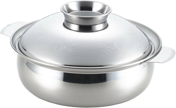 ヨシカワ（yoshikawa） 土鍋風 ステンレス鍋 もみじ 17cm 日本製 SJ1857 thumbnail 9