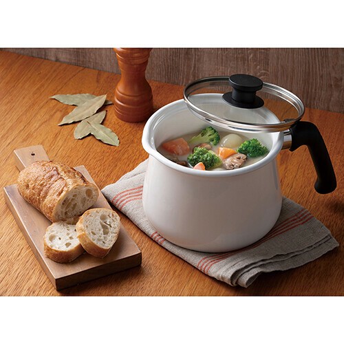 和平フレイズ（FREIZ） ホーローマルチポット（アイボリー） thumbnail 2