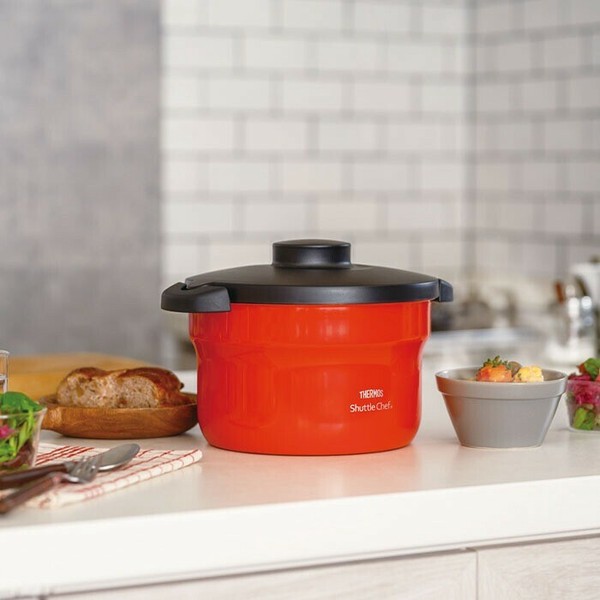 サーモス（THERMOS） シャトルシェフ3L KBJ-3002 アーバンレッド thumbnail 2