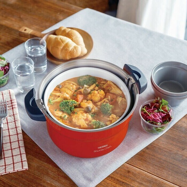 サーモス（THERMOS） シャトルシェフ3L KBJ-3002 アーバンレッド thumbnail 3