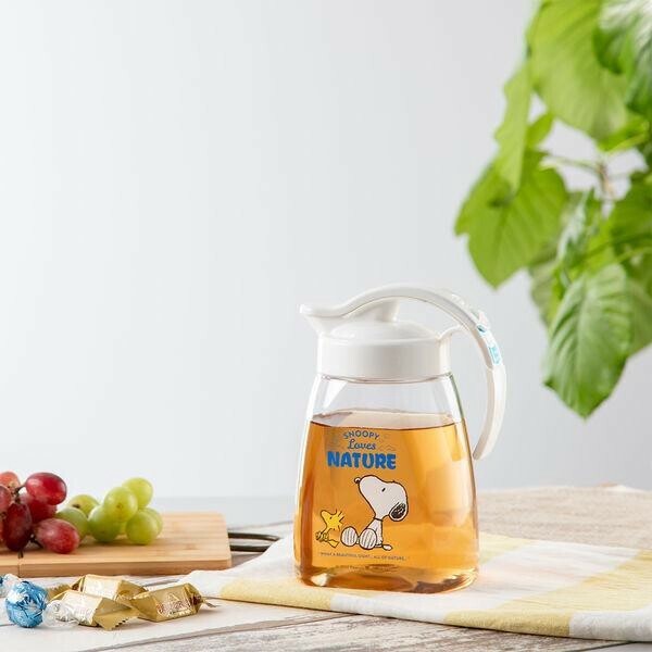 Lustroware（岩崎工業） タテ・ヨコスライドピッチャー 1.3L ホワイト K-1261 WH 麦茶ポット thumbnail 3