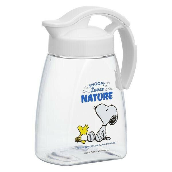 Lustroware（岩崎工業） タテ・ヨコスライドピッチャー 1.3L ホワイト K-1261 WH 麦茶ポット thumbnail 5