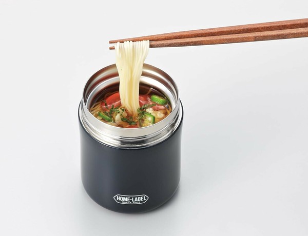 パール金属（PEARL LIFE） ホームレーベル 弁当箱 ランチジャー 麺の弁当箱&つゆポット ネイビー DC-6066 thumbnail 5