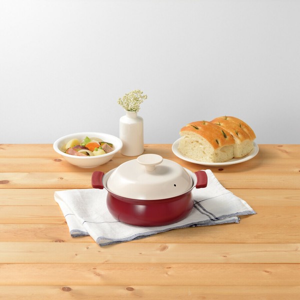 和平フレイズ（FREIZ） 軽いセラミックIH対応卓上鍋20cm RB-3214 thumbnail 8