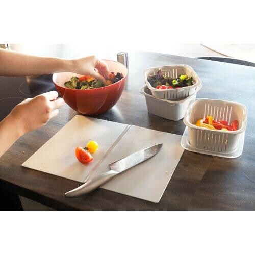 CB JAPAN（シービージャパン） 立てて乾かせる畳めるまな板 グレー thumbnail 6