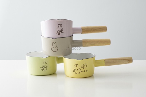 富士ホーロー（FUJIHORO） ミッフィー パステル Miffy Pastel ミルクパン イエロー 12cm MFP-12M.Y thumbnail 5