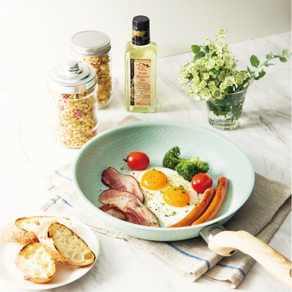 IRIS OHYAMA（アイリスオーヤマ） ヒスイ＆ダイヤモンド Wストーン フライパン 26cm thumbnail 4